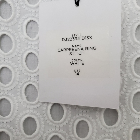 Diane von Furstenberg Carprenna Ring Stitch Dress 14. - Picture 7 of 16